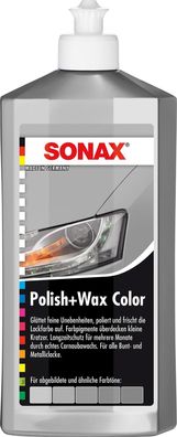 SONAX Polish & Wax Color NanoPro silber/ grau 500 ml