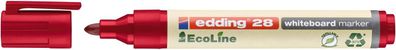 edding 28 EcoLine Whiteboardmarker rot