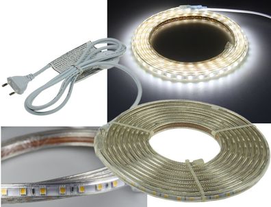 ChiliTec LED-Stripe Ultra-Bright 230V, 5,0m 630 Lumen/ Meter, weiß