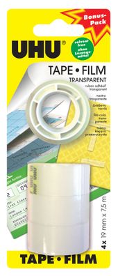 UHU Klebe- Film Transparent 3 + 1