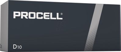 Duracell ProCell Alkali-Mangan Batterie LR20/ D Mono 1,5 V (10er Box)