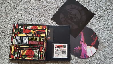 Guns N' Roses - Destruction, Lies: The road to illusion Vinyl/ CD Box/ Poster