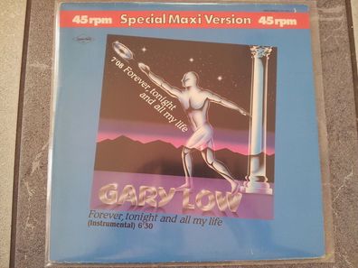 Gary Low - Forever, tonight and all my life 12'' Italo Disco Vinyl