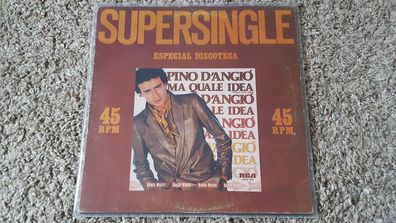 Pino d'Angio - Ma quale idea Original LONG MIX SPAIN ONLY 12'' Italo Disco Vinyl