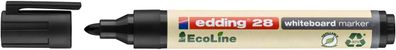 edding 28 EcoLine Whiteboardmarker schwarz