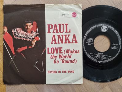 Paul Anka - Love makes the world go 'round 7'' Vinyl Germany