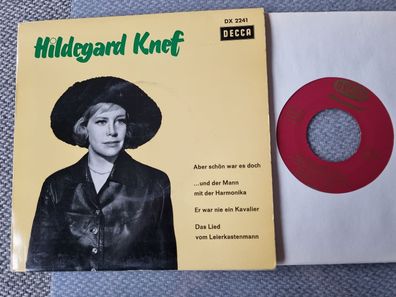 Hildegard Knef - Aber schön war es doch 7'' Vinyl EP Germany