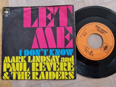 Mark Lindsay and Paul Revere & the Raiders - Let me 7'' Vinyl Germany