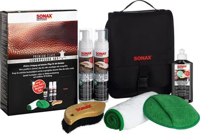 SONAX PremiumClass LederPflegeSet 750 ml