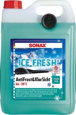 SONAX AntiFrost + KlarSicht Gebrauchsfertig bis -20°C IceFresh 5 L