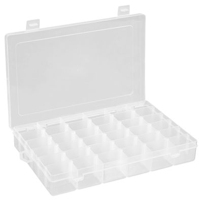 baytronic Plastikbox mit 36 Fächern 275 x 175 x 45 mm (Bulk)