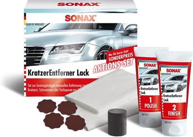 SONAX KratzerEntferner Lack AktionsSet 50 ml