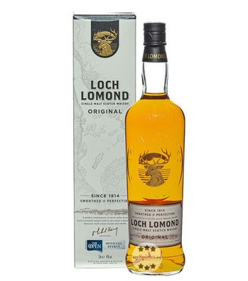 Loch Lomond Original Single Malt Whisky (, 0,7 Liter) (40 % Vol., hide)