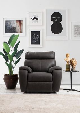 Design Sitzer Luxus Wohnzimmer Sessel Relax Modern Design Polstermöbel