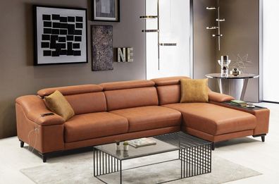 Wohnzimmer Ecksofa Modern L-Form Sofa Couch Eckgarnitur Polstermöbel Neu