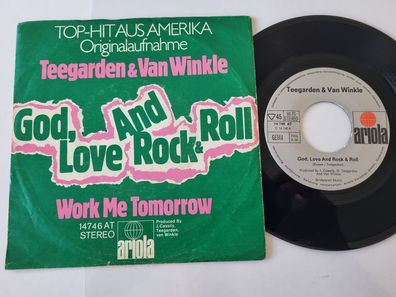 Teegarden & Van Winkle - God, love and rock & roll 7'' Vinyl Germany