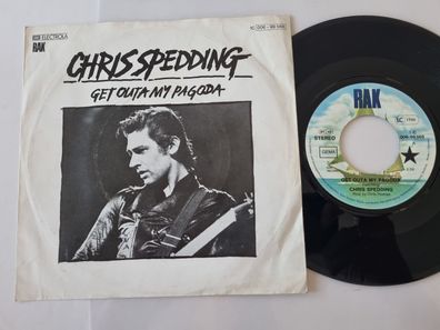 Chris Spedding - Get outa my pagoda 7'' Vinyl Germany