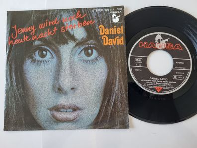Daniel David - Jenny wird noch heute nacht sterben 7'' Vinyl Germany