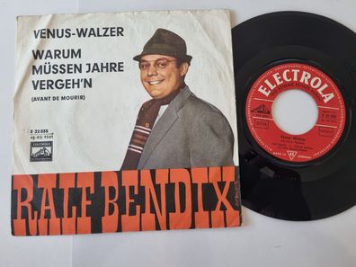 Ralf Bendix - Venus-Walzer 7'' Vinyl Germany
