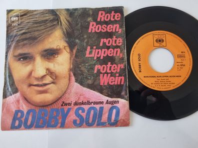Bobby Solo - Rote Rosen, rote Lippen, roter Wein 7'' Vinyl Germany
