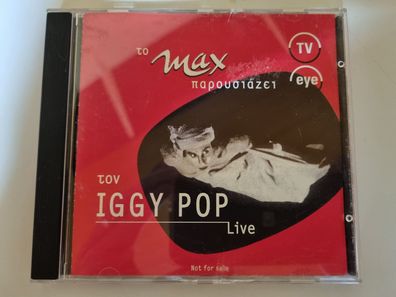 Iggy Pop - TV Eye 1977 Live CD Greece PROMO