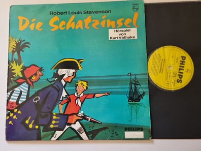 Kurt Vethake/ Robert Louis Stevenson - Die Schatzinsel Vinyl LP Germany