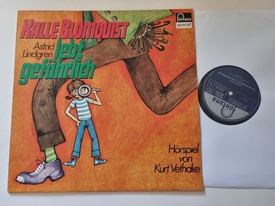 Kurt Vethake/ Enid Blyton - Kalle Blomquist lebt gefährlich Vinyl LP