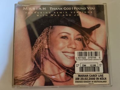 Mariah Carey - Thank God I Found You CD Maxi Europe