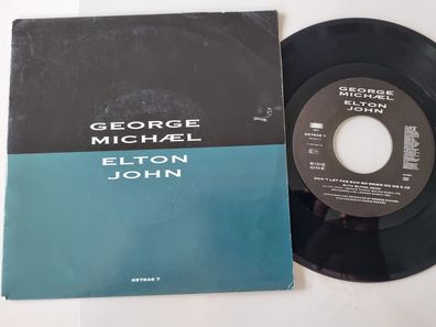 George Michael & Elton John - Don't let the sun go down on me 7'' Vinyl Holland