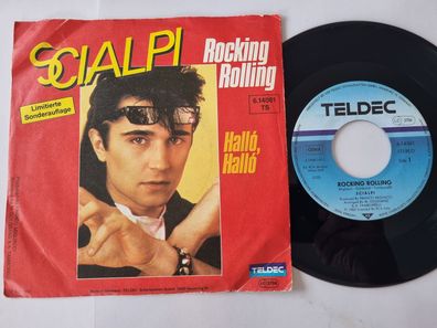 Scialpi - Rocking rolling 7'' Vinyl Germany PROMO COVER