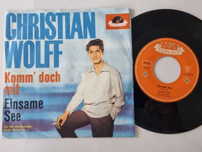 Christian Wolff - Komm' doch mit 7'' Vinyl Germany