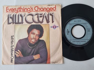 Billy Ocean - Everything's changed 7'' Vinyl Germany