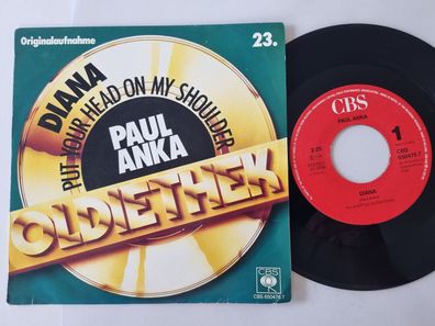 Paul Anka - Diana/ Put your head on my shoulder 7'' Vinyl Holland