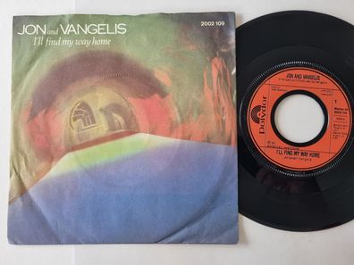 Jon and Vangelis - I'll find my way home 7'' Vinyl Germany