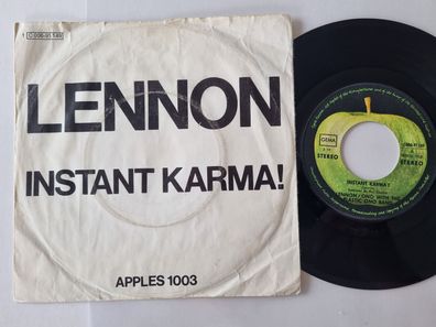 John Lennon/ Yoko Ono - Instant Karma! 7'' Vinyl Germany