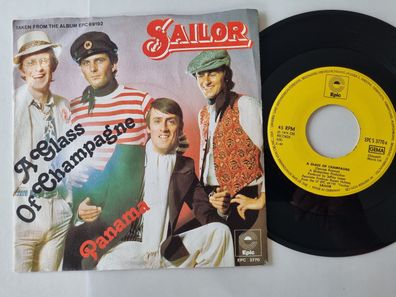 Sailor - A glass of champagne 7'' Vinyl Germany