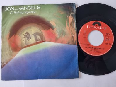Jon and Vangelis - I'll find my way home 7'' Vinyl Holland