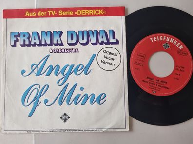 Frank Duval - Angel of mine 7'' Vinyl Germany