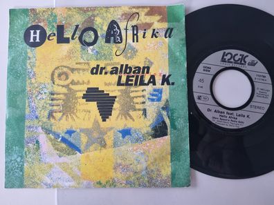 Dr. Alban featuring Leila K. - Hello Afrika 7'' Vinyl Germany