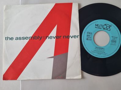 The Assembly - Never never 7'' Vinyl Germany/ Vince Clark/ Feargal Sharkey