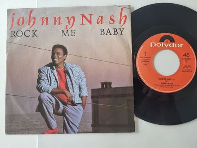 Johnny Nash - Rock me baby 7'' Vinyl Holland