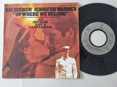 Joe Cocker & Jennifer Warnes - Up where we belong 7'' Vinyl Germany