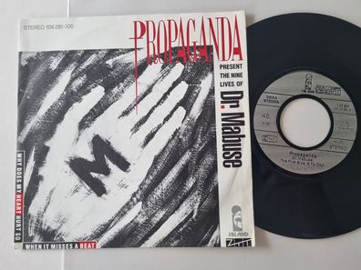 Propaganda - Dr. Mabuse 7'' Vinyl Germany