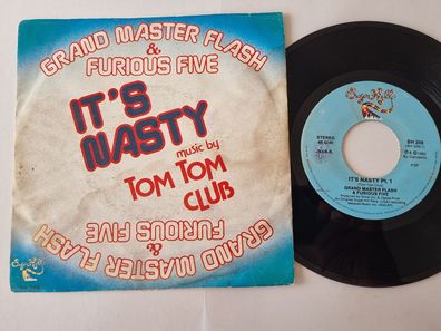 Grandmaster Flash & the Furious Five - It's nasty 7'' Vinyl Italy