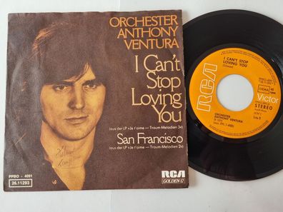Orchester Anthony Ventura - I can't stop loving you 7'' Vinyl Germany