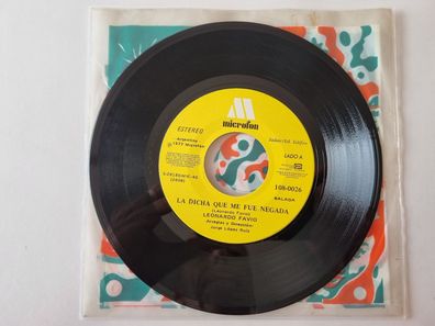 Leonardo Favio - La dicha que me fue negada 7'' Vinyl Ecuador