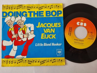 Jacques van Eijck - Doing the bop 7'' Vinyl Holland