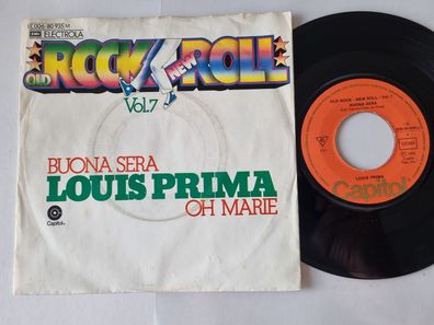 Louis Prima - Buona sera/ Oh Marie 7'' Vinyl Germany