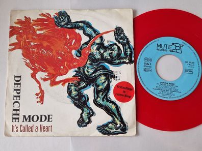 Depeche Mode - It's called a heart 7'' Vinyl Germany RED VINYL