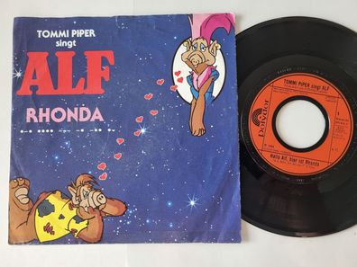 Tommi Piper/ Alf - Hallo Alf, hier ist Rhonda 7'' Vinyl Germany